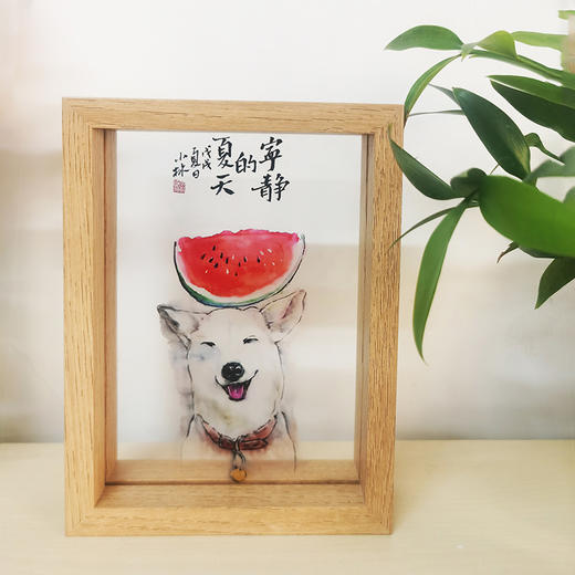 小林漫画周边   透明摆台 7寸装饰画  支持定制  1-3天发货 商品图3