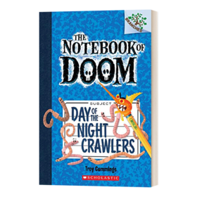 英文原版绘本 The Notebook of Doom #2 Day of the Night Crawlers 毁灭笔记2 儿童读物 英文版 进口英语原版书籍