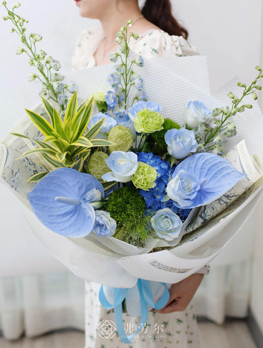 七夕玫瑰【梦幻蓝】系列 商品图1