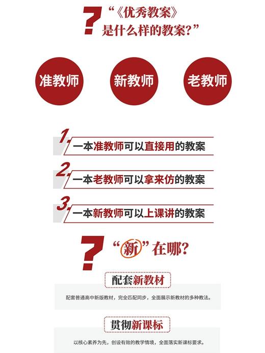 （新高考）高中新教材优秀教案英语数学语文物理化学生物地理历史政治人教部编外研必修第一二三四选一 4册 人教版新教材高一二必 商品图2