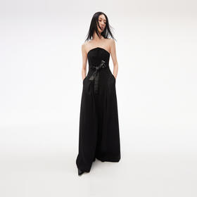 lost in echo设计师品牌高级感百搭小众时尚束腰抹胸连体阔腿裤女