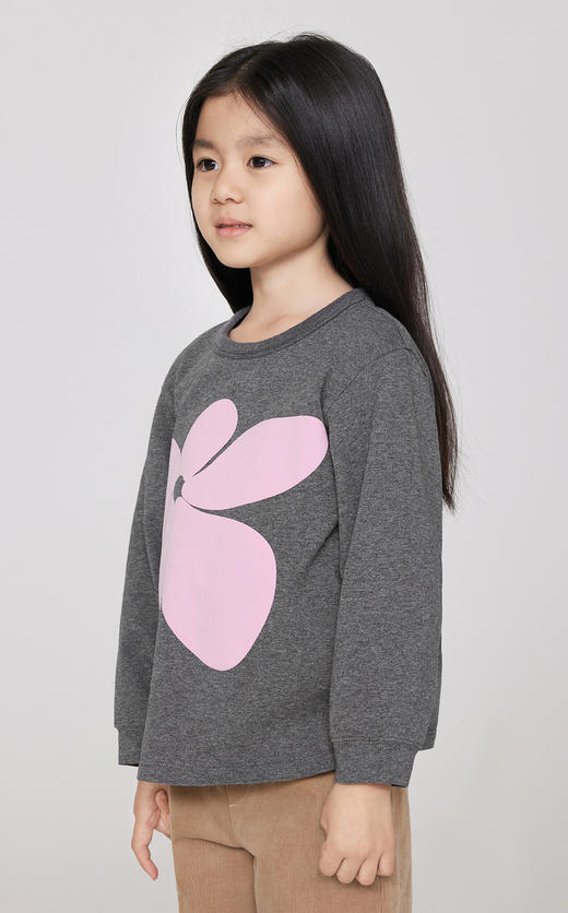 jnby23年秋款  立体圆领长袖T恤  1N9110530 商品图3