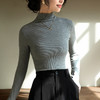 【螺纹半高领打底衫女】秋冬新款内搭保暖衣 韩版百搭显瘦长袖t恤 商品缩略图10