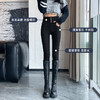 【三排扣设计！微压收腿长裤】高腰打底裤女外穿，经典小黑裤造型，紧身设计突显曲线美，小脚裤脚修身，更加凸显修长美腿。加厚加绒lish 商品缩略图2