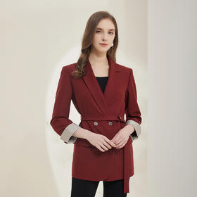 NG105斯尔丽瑟俪2023秋季直身版西装外套休闲感时尚百搭职场女式外套