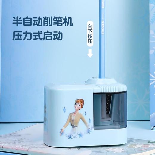 迪士尼新款电动文具套装礼盒小学生生日礼物艾莎高颜值开学礼品 商品图1