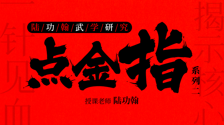 陆功翰武学研究——【点金指系列】（二）