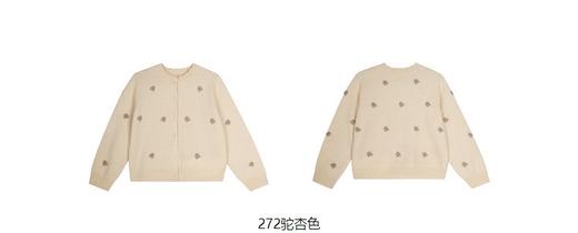 jnby  23年秋款 绵羊毛短款开襟毛衫 1N9311500 商品图10