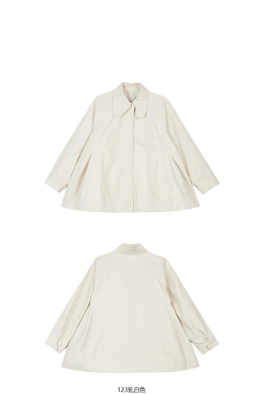 jnby  23年秋款  灯芯绒柔软长袖衬衣 1N9211410 商品图9