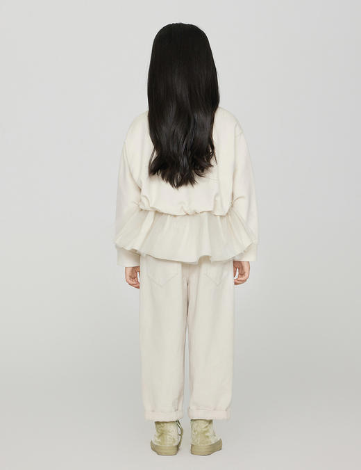 jnby  23年秋款  空气层网纱拼接开襟卫衣  1N9410560 商品图5