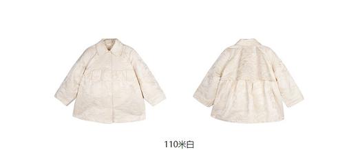 jnby  23年秋款  精致提花中长款风衣 1N9911800 商品图10