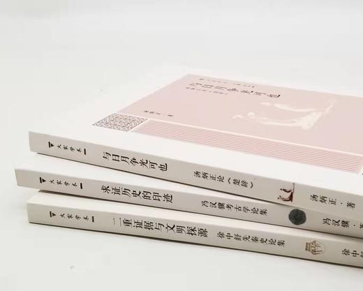 大家学术三种：《与日月争光可也：汤炳正论<楚辞>》《二重证据与文明探源：徐中舒先秦史论集》《求证历史的印迹：冯汉骥考古学论集》，汤炳正、徐中舒、冯汉骥等著，三联书店2018年一版一印，三册总定价129 商品图1