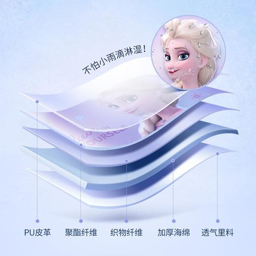 迪士尼儿童书包3D浮雕梦幻小学生书包大容量多分层1-6年级书包 商品图4