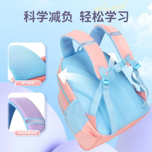 迪士尼冰雪奇缘儿童书包女孩可爱卡通双肩包减负护脊小学生背包 商品图3