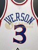 收藏系列 艾弗森 76人队3号复古白色 亲笔签名球衣 商品缩略图2