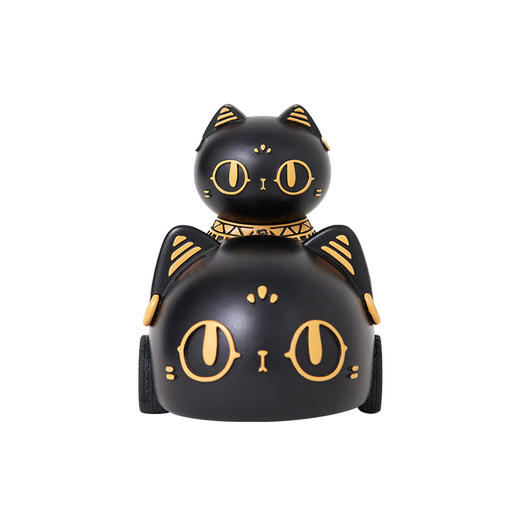 大英博物馆盖亚·安德森猫和她的朋友们系列 巴斯特猫猫车手机支架摆件 商品图4