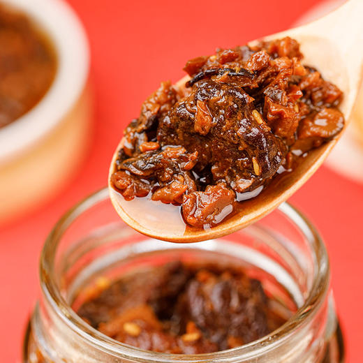 【GJ链接请勿用!!!】【大块牛肉酱】大块牛肉添加  拌饭拌面超下饭  纯牛肉不掺假 买四送二 119包邮 商品图4