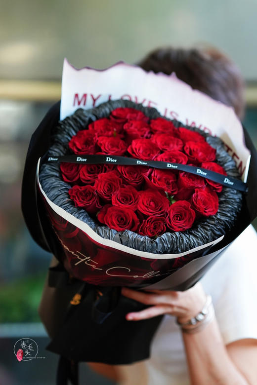 #2023. 8.22七夕# 24枝红玫瑰花束 商品图1