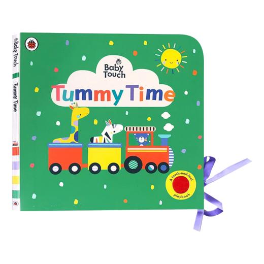 英文原版绘本 Baby Touch Tummy Time 宝宝触摸书 肚子上的时间 英文版 进口英语原版书籍 商品图0