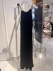 【门店同款】秋季真丝绒气质吊带连衣裙 154057915 商品缩略图0