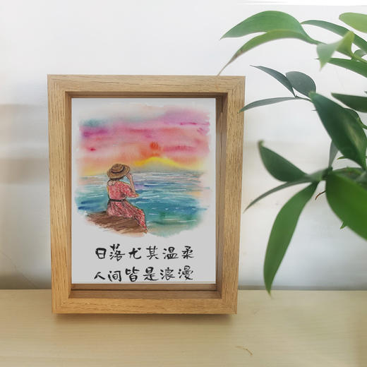 小林漫画周边   透明摆台 7寸装饰画  支持定制  1-3天发货 商品图5