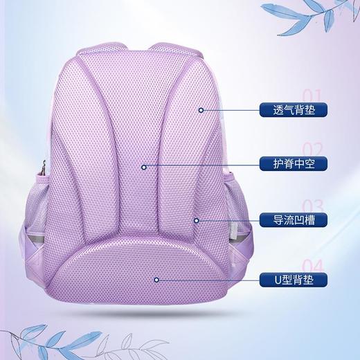 迪士尼儿童书包3D浮雕梦幻小学生书包大容量多分层1-6年级书包 商品图3