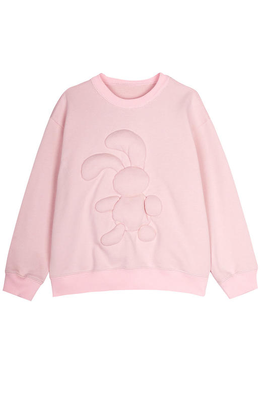 jnby  23年秋款  棉质兔子落肩宽松套头卫衣  1N9413160 商品图0