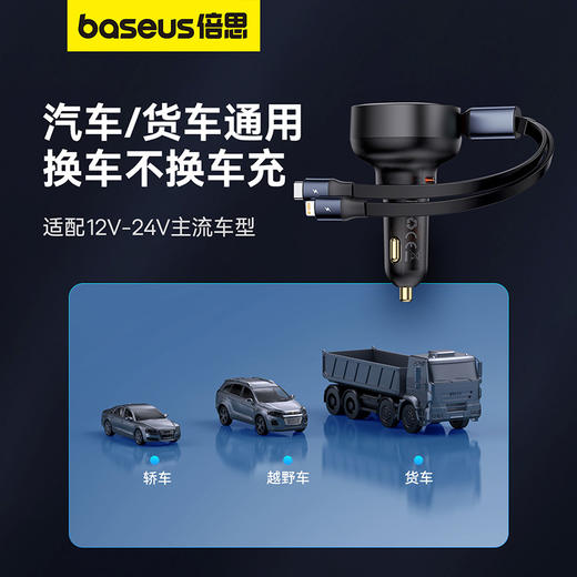 倍思 途享Pro 车载充电器  60W 商品图5