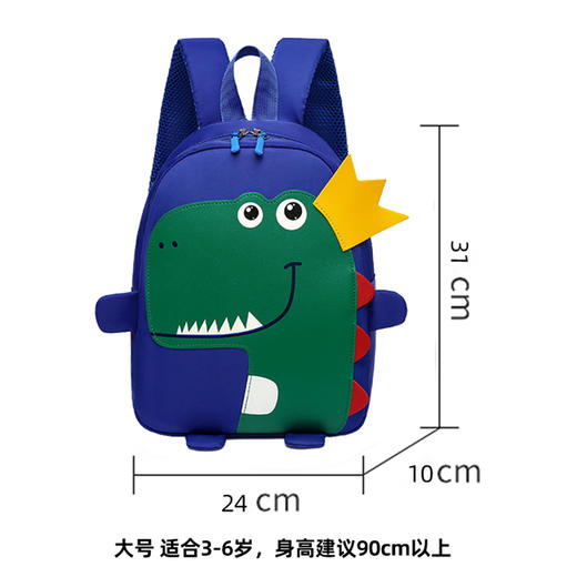 Z1791幼儿园小朋友恐龙小书包3-6岁（颜色随机发货） 商品图5
