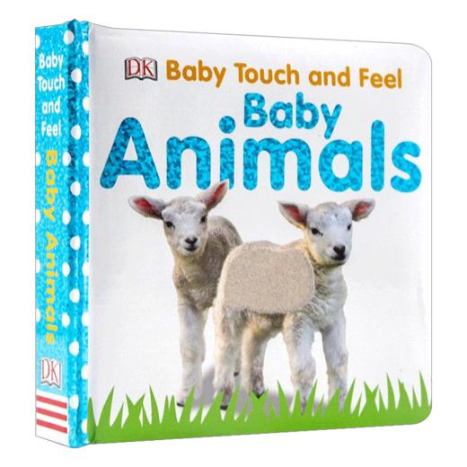 英文原版 Baby Touch and Feel Baby Animals DK宝宝触摸书小动物 儿童英语启蒙 亲子读物 英文版 进口英语原版书籍 商品图0