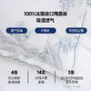 伽罗 JALO 青色茶色青花秘境系列水洗印花亚麻床品 商品缩略图2