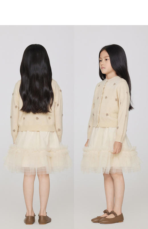 jnby  23年秋款 绵羊毛短款开襟毛衫 1N9311500 商品图7