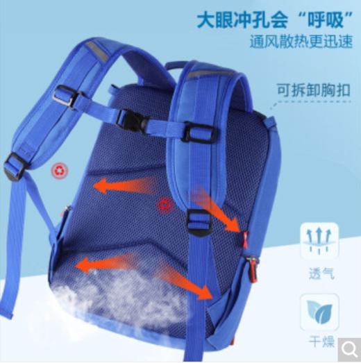 迪士尼（Disney）小学生书包1-6年级男女童米奇韩版休闲儿童背包SM11752 商品图2