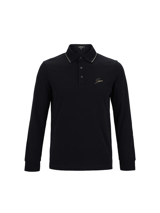 callisto多色可选全棉polo翻领长袖T恤 FSTSL300X BR/NA/WH 商品图6