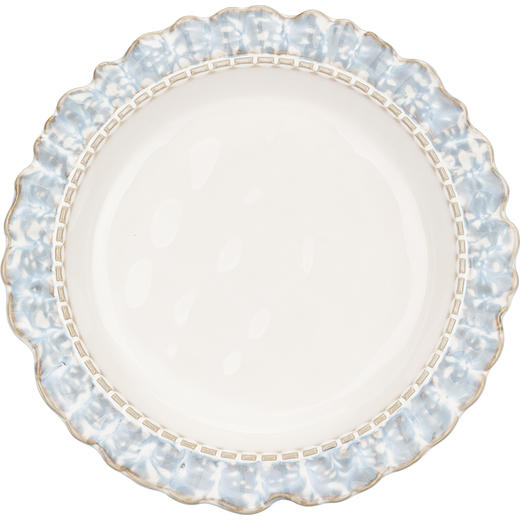 摩登主妇烟蓝陶瓷碗盘餐具家用2023新款米饭碗高级感轻奢碗筷套装 商品图3