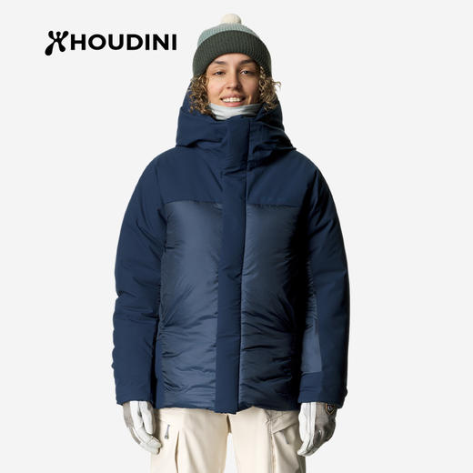 HOUDINI胡丁尼 Bouncer Jacket 保镖 女户外冬季保暖棉服带帽外套 100244 商品图1
