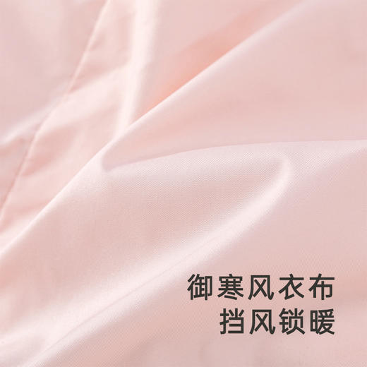 英氏女宝甜心夹棉外套可爱保暖棉服连帽秋冬款 商品图3