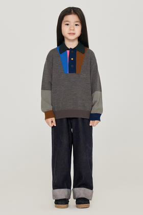 jnby  23年秋款  宽松直筒牛仔卷边七分裤  1N9E10590