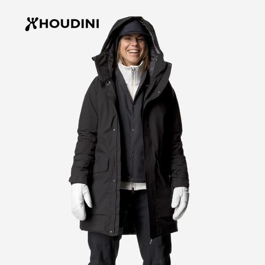 HOUDINI胡丁尼  Fall in Parka 立秋 户外女款保暖棉服带帽大衣外套148514 商品图3