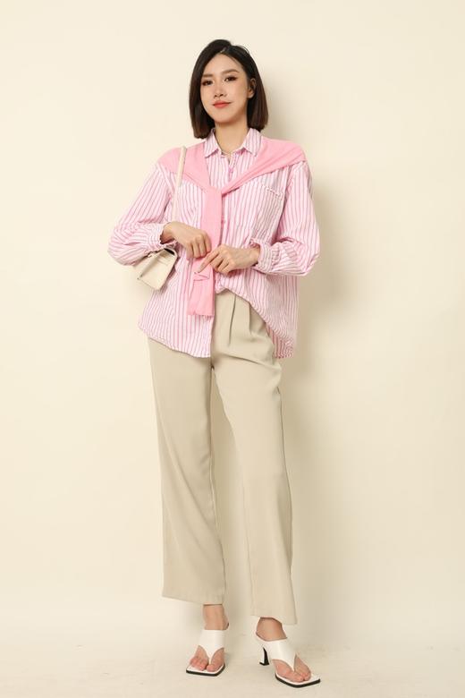 SUMMER & SAGE 条纹两件式衬衫 2498 商品图3