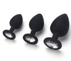 3只装肛塞按摩器大中小三个尺寸黑色 商品缩略图1