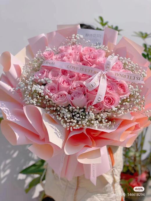 33支粉玫瑰花束 商品图0