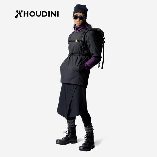 HOUDINI胡丁尼 The Square 魔术方块 户外硬壳防水短裤裙649944 商品图4