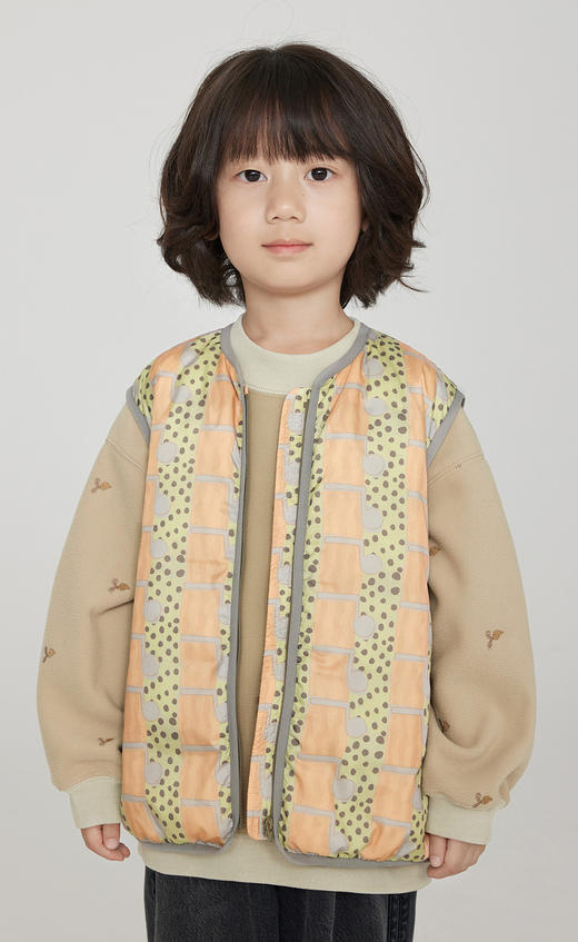 jnby   23年秋款  0感音符文艺羽绒马甲  1N9C11610 商品图6