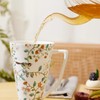 大都会艺术博物馆东方梦境系列 花莺絮语大容量斜身骨瓷杯陶瓷杯礼盒500ml 商品缩略图1