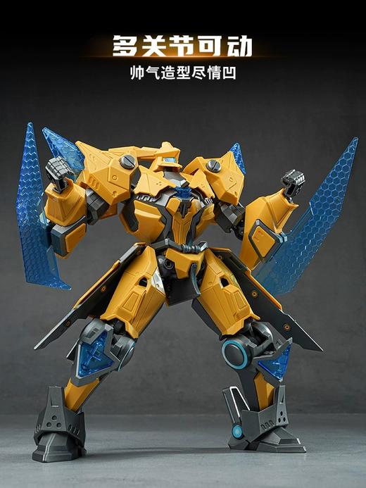 启蒙王者荣耀积木铠墨子孙悟空赵云拼装机甲男孩手办模型潮玩具礼 商品图2