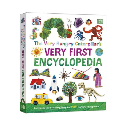 英文原版 The Very Hungry Caterpillar's Very First Encyclopedia 毛毛虫的百科全书 精装 英文版 进口英语原版书籍 商品图0