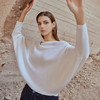【纯羊毛蝙蝠衫】23年秋冬新品女士100%羊毛毛衣薄款时尚款式上衣 商品缩略图0