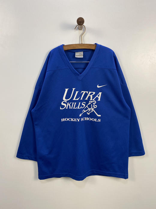 Y2K Vintage NIKE 耐克 绣花勾 冰球球衣 _SSJ(M) 商品图1