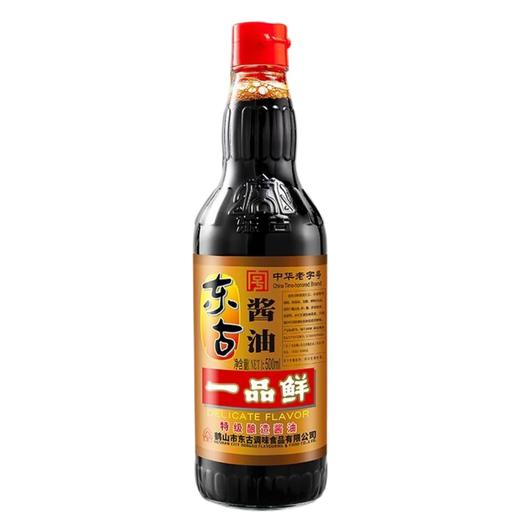 东古一品鲜酱油 500ml/瓶 商品图3